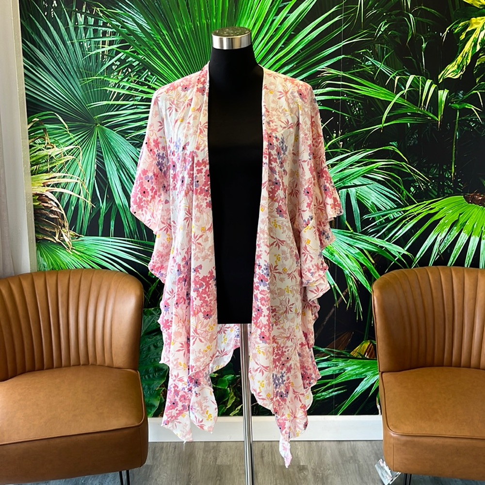 Butterfly sleeve kimono